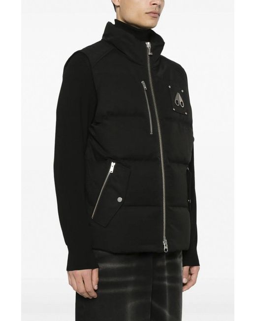 Moose Knuckles Black Westmount Gilet for men