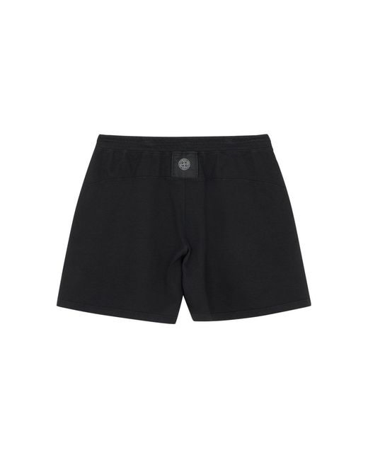 Stone Island Black Patch S0a50 Swimshorts for men