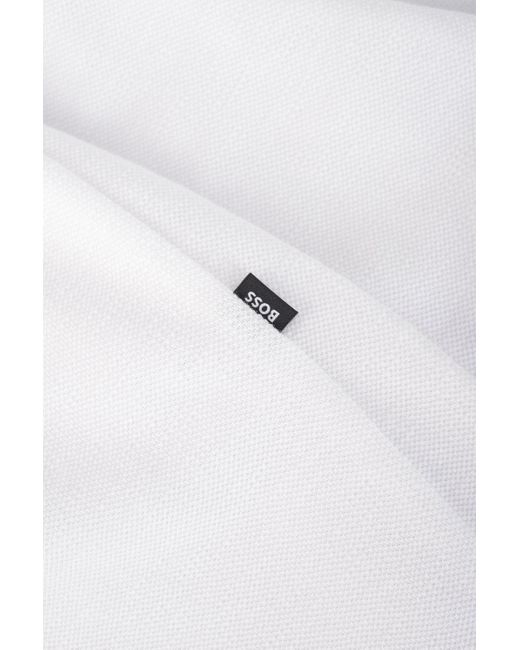 Boss White S Roan Kent Collar Shirt for men