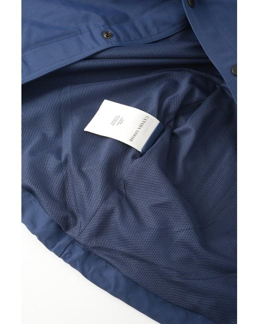 Canada Goose Blue Regency Jacket Oxford for men