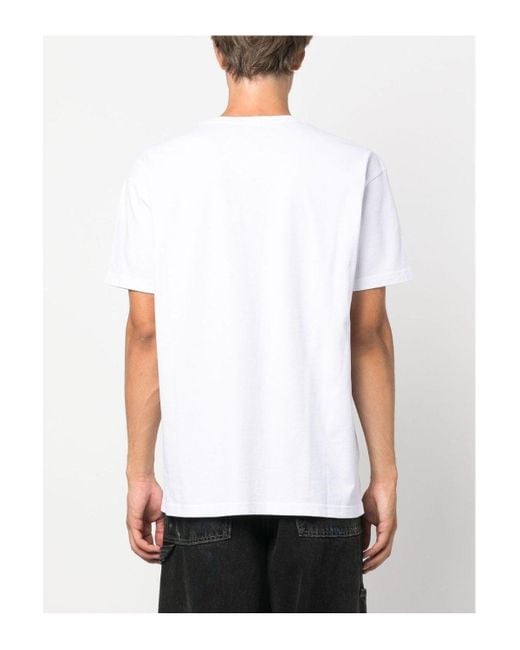 Vivienne Westwood White Classic Cotton Orb T-shirt for men