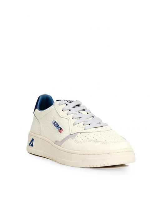 Autry White Medalist Low Ne20 Sneakers for men