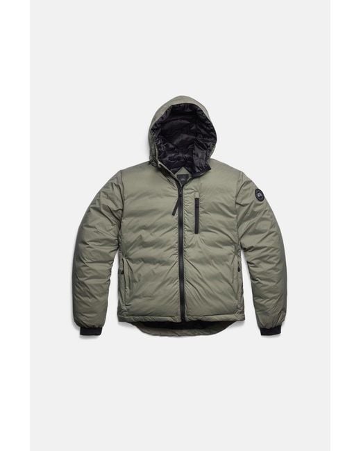 Canada Goose Green Lodge Hooded Jacket for men