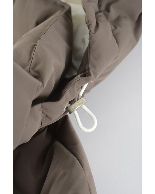 Brunello Cucinelli Brown Down Filled Jacket for men