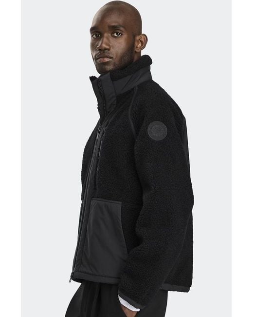 Canada Goose Black Westport Fleece Jacket for men