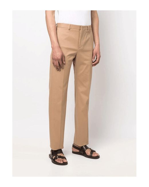 Valentino Natural Cotton Gabardine Pants for men