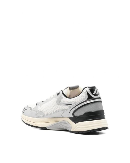 Autry White Hyperway Low Mv03 Sneakers for men