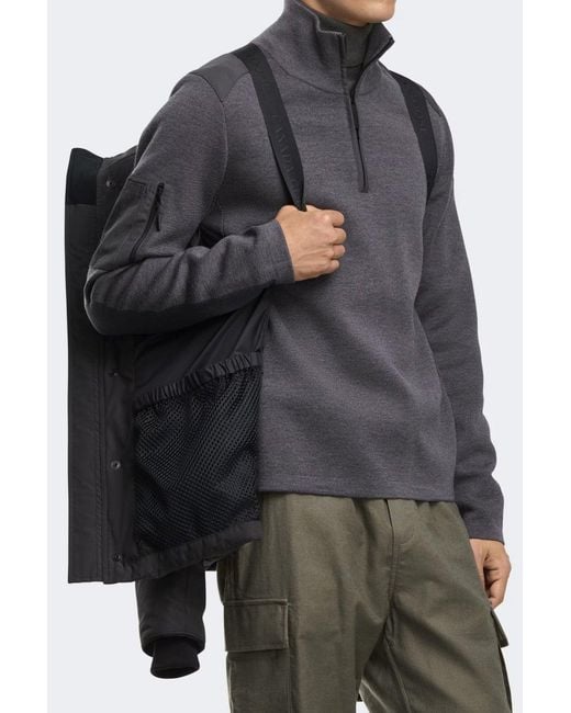 Canada Goose Black Wyndham Parka for men