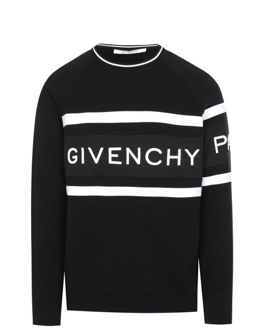 givenchy embroidered logo sweatshirt