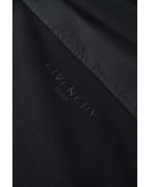 Givenchy Black Branded Windbreaker for men