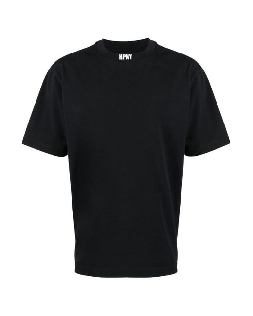 Heron Preston Black Cotton Hpny Neck T Shirt for men