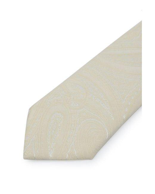 Boss White H-tie Cm 7.5 for men
