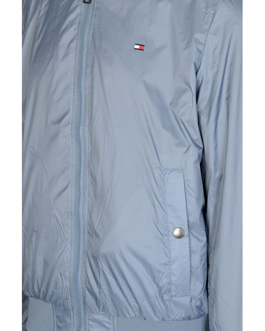 tommy hilfiger reversible nylon bomber jacket