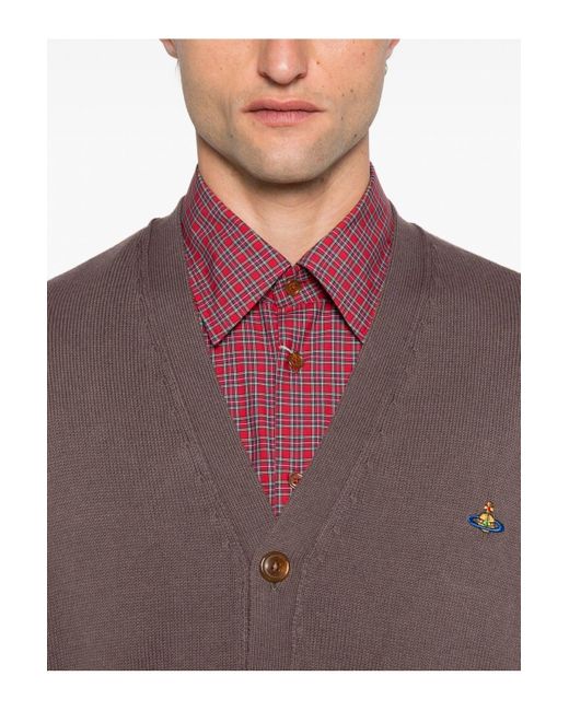 Vivienne Westwood Brown Alex Cardigan for men
