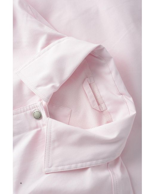 Canada Goose Pink Multicolor Recycled Polyamide Coat