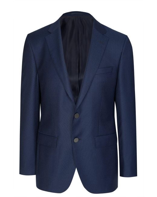 Boss Blue T Heel3 Suit Blazer Navy for men