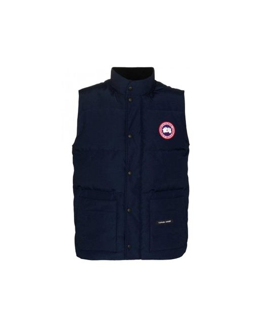 Canada Goose Blue Freestyle Gilet for men