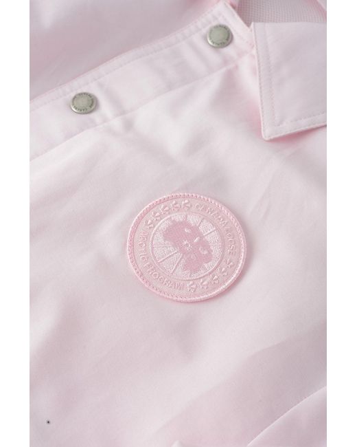 Canada Goose Pink Multicolor Recycled Polyamide Coat