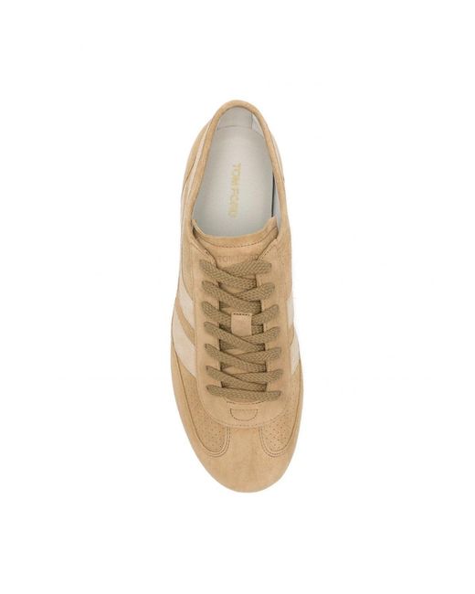 Tom Ford Brown Brook Sneakers for men