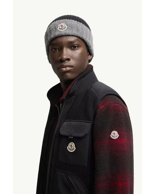 Moncler Black Lenevra Gilet for men