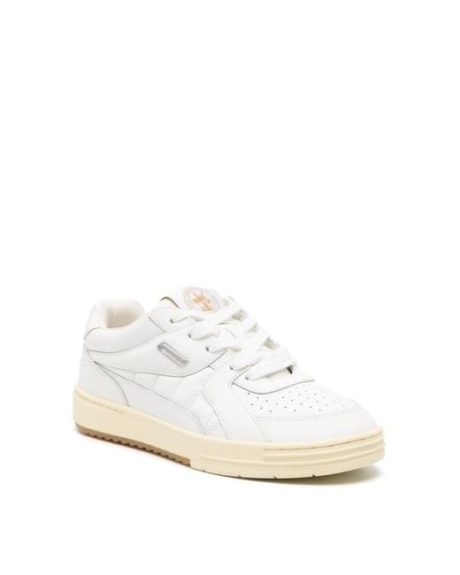 Palm Angels White University Sneakers