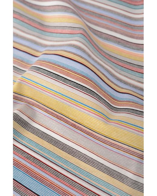 Paul Smith Multicolor Signature Stripe Tshirt for men