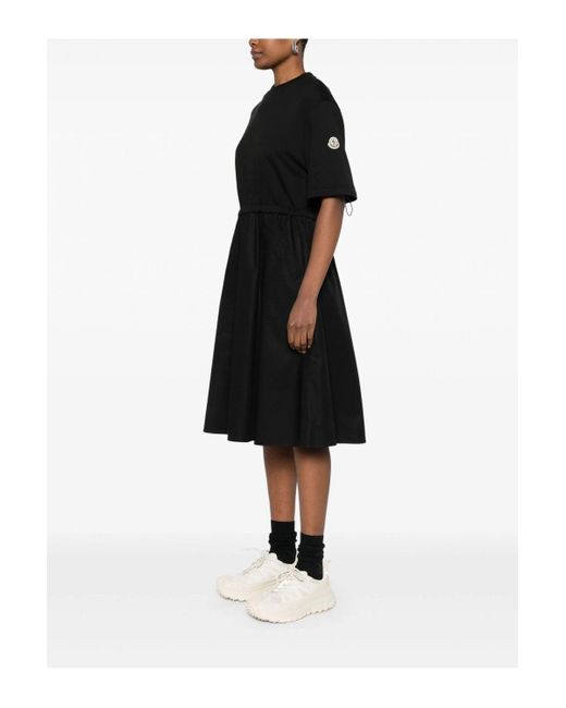 Moncler Black Mid Length Dress