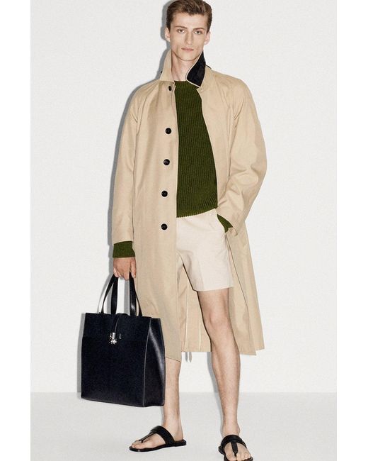Tom Ford Natural Japanese Brushed Cotton Shorts for men