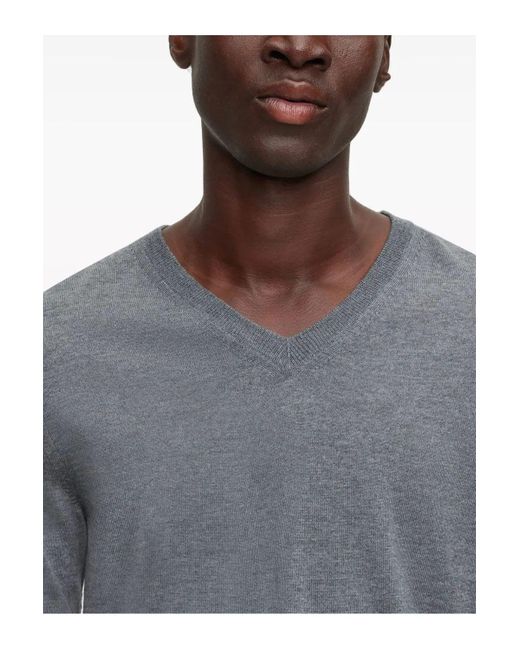 Boss Gray Melba P Sweater for men