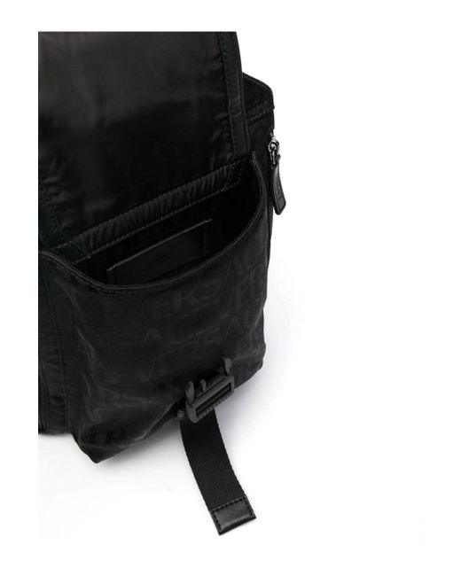 Versace Black One Shoulder Nylon Bag for men