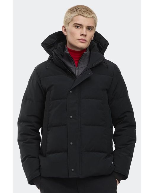 Canada Goose Wyndham Parka Black Label for men