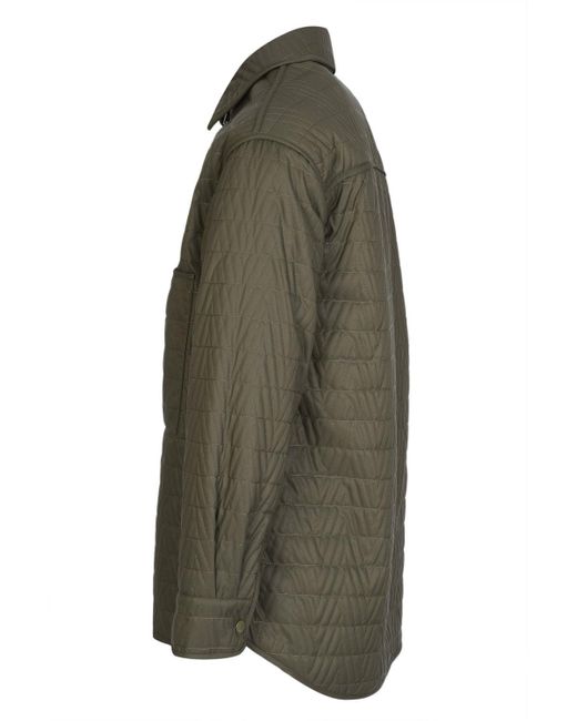 Valentino Green Down Over Jacket for men