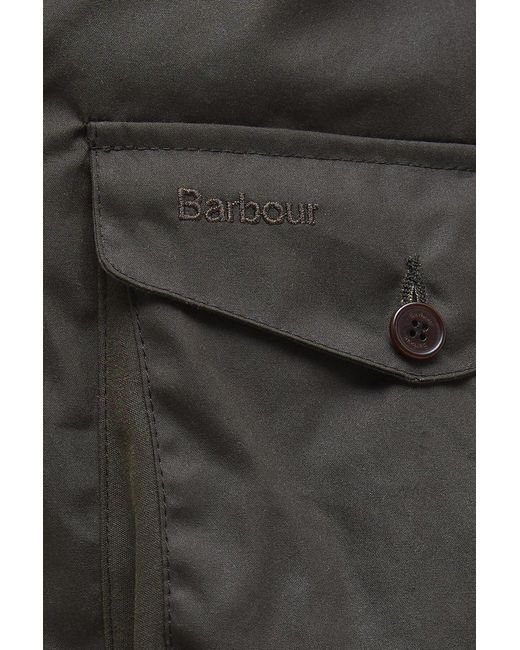 Barbour Black Beacon Sports Waxjacket for men