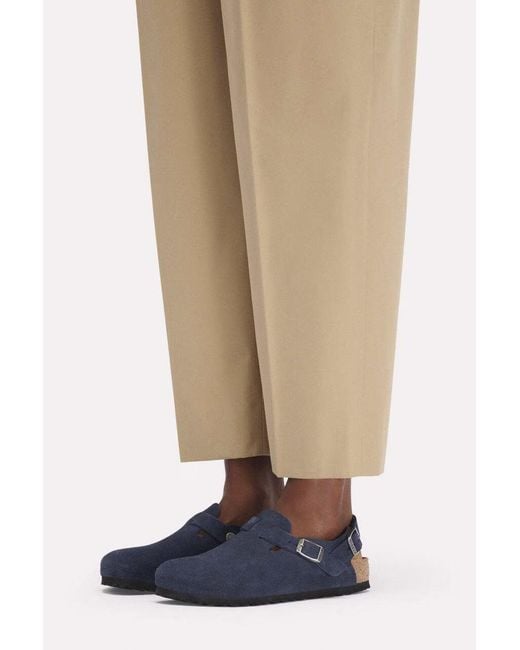 Birkenstock Blue Tokio Suede Leather for men