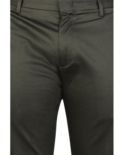 Paul Smith Gray Slim Cotton Stretch Chinos for men