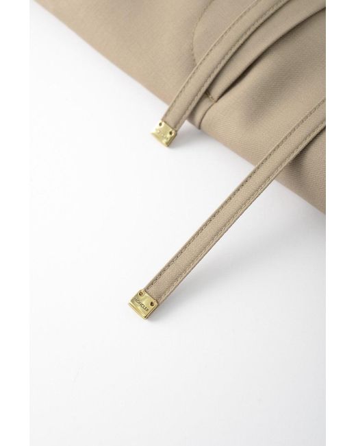Moncler Natural Drawstring Waistband
