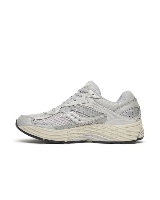 Saucony White Progrid Omni 9 - QUARTZ/EGGSHELL for men