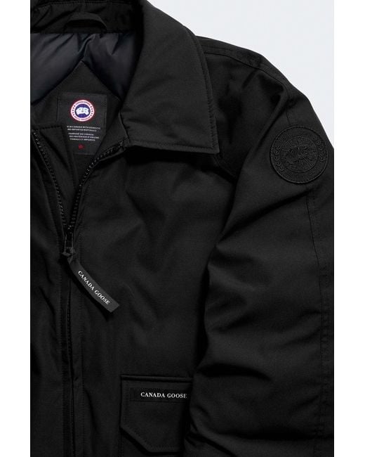Canada Goose Black Mimico Bomber Tonal Disc for men