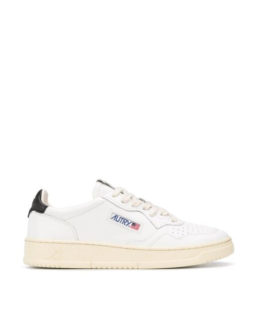 Autry White Medalist Low Ll22 Sneakers for men