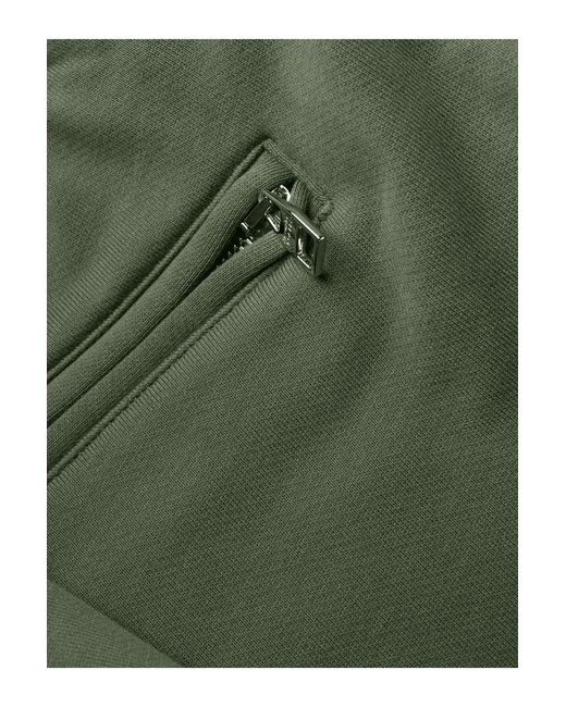 McQueen Green Loopback Joggers Khaki for men