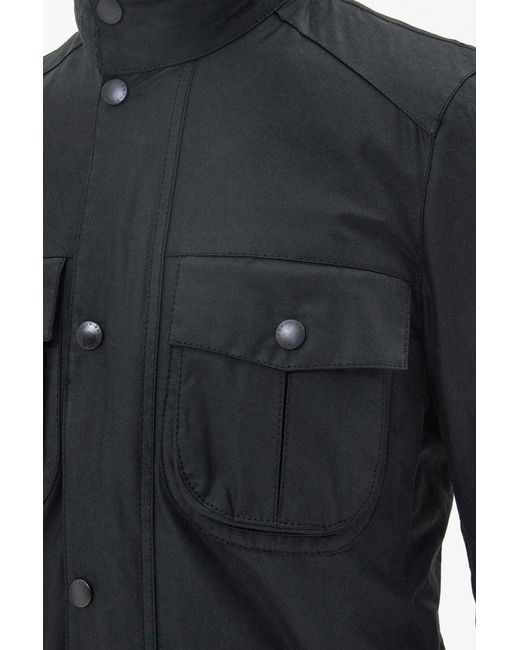 Barbour Blue Corbridge Wax Jacket for men