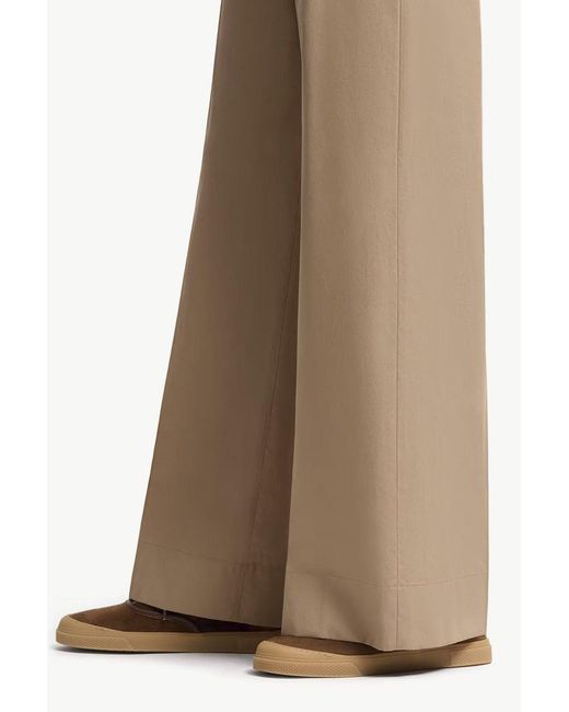 Moncler Natural Open Cuff Trousers