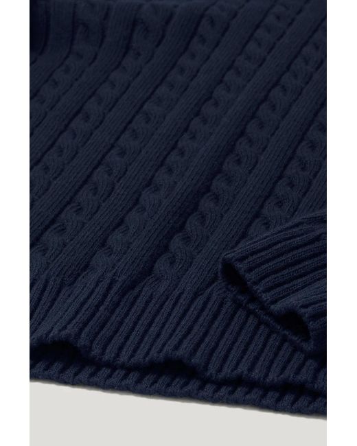 Belstaff Blue Westport Crewneck Sweater for men