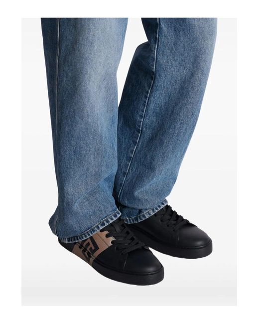 Balmain Black B Court Pb Sneakers for men