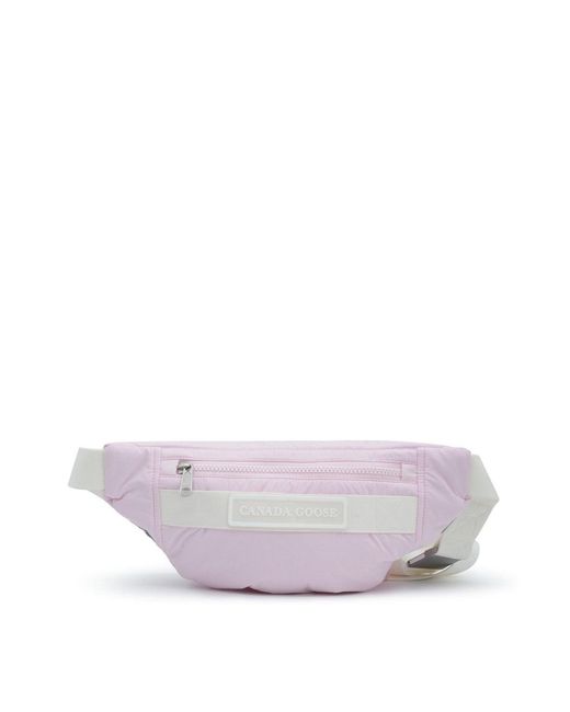 Canada Goose Pink Waist Pack Enduralux