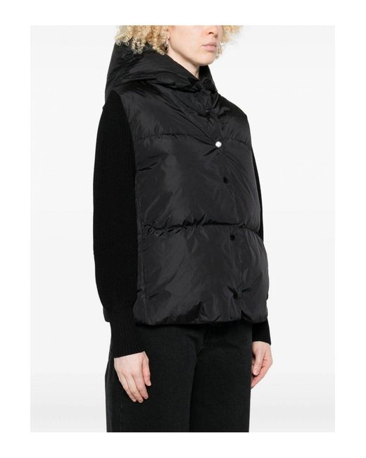 Canada Goose Black Hybridge Astonia Knit Hoody