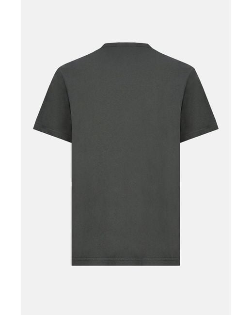 Stone Island Black Slant Pocket 2100008 T Shirt for men