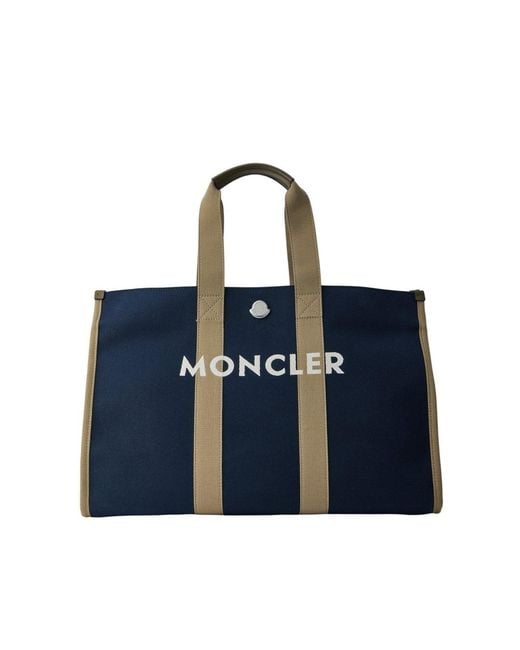 Moncler Blue Tote Bag