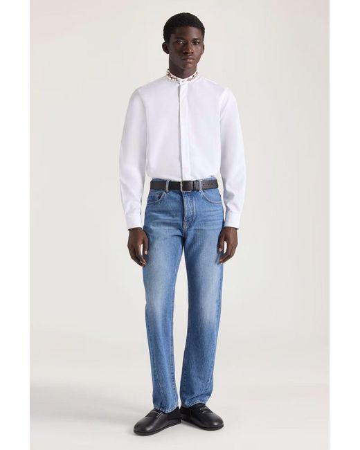 Givenchy Blue Vintage Wash Jeans for men