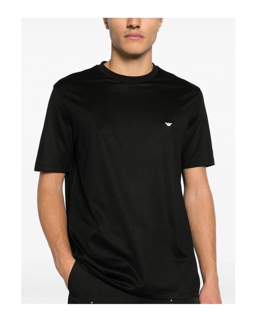 Emporio Armani Black Essentials T Shirt for men